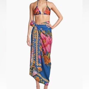 NWT - FARM Rio Summer Fruit Sarong
